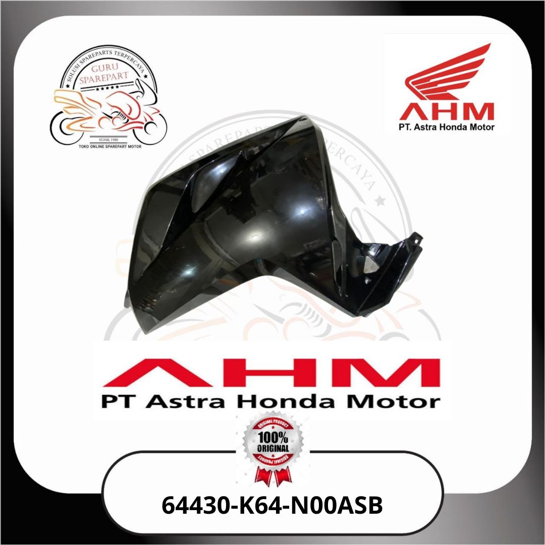 Honda COWL L MIDDLE Hitam All New CBR 250RR 64430K64N00ASB