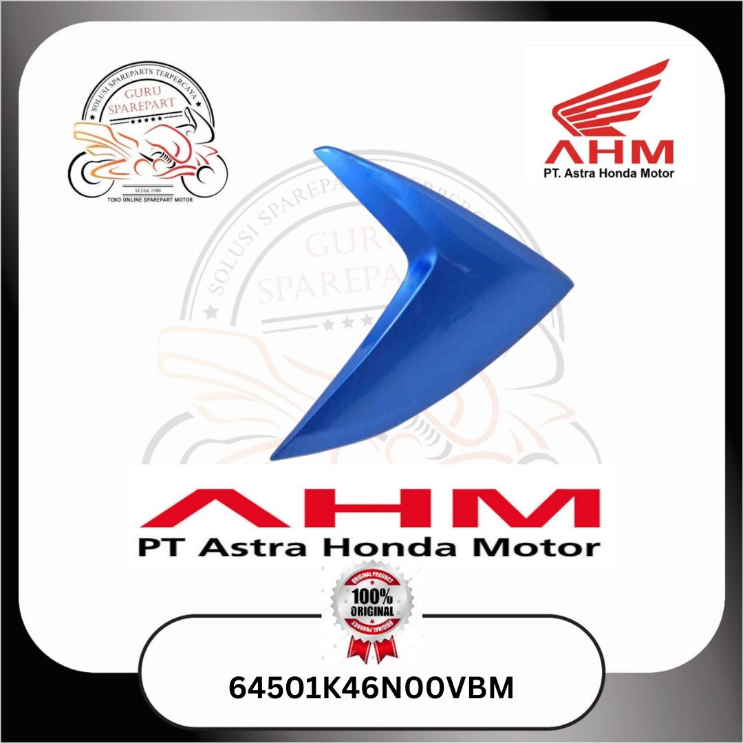 Honda Cover Body Kanan Biru vario 110 FI 64501K46N00VBM