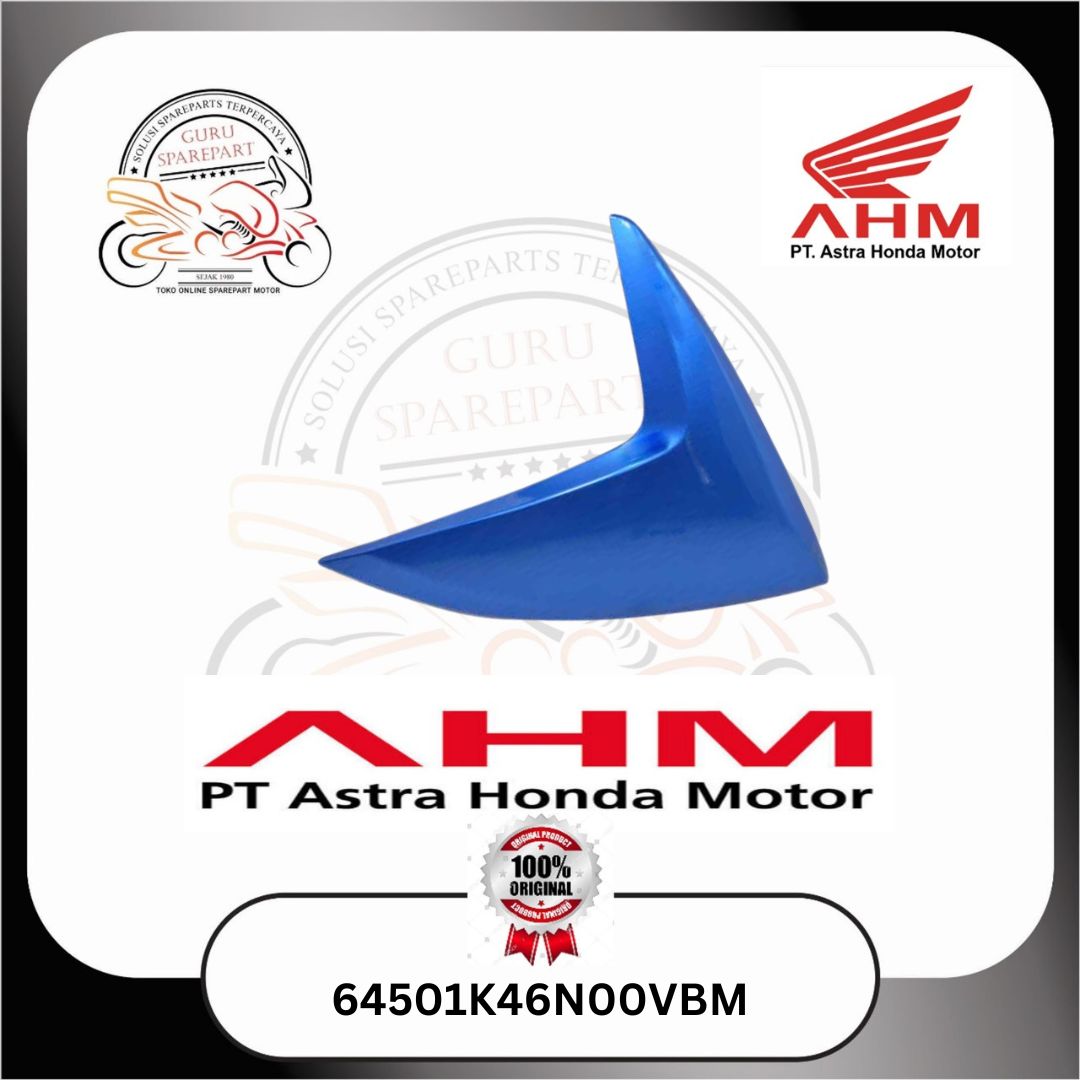 Honda Cover Body Kanan Biru vario 110 FI 64501K46N00VBM