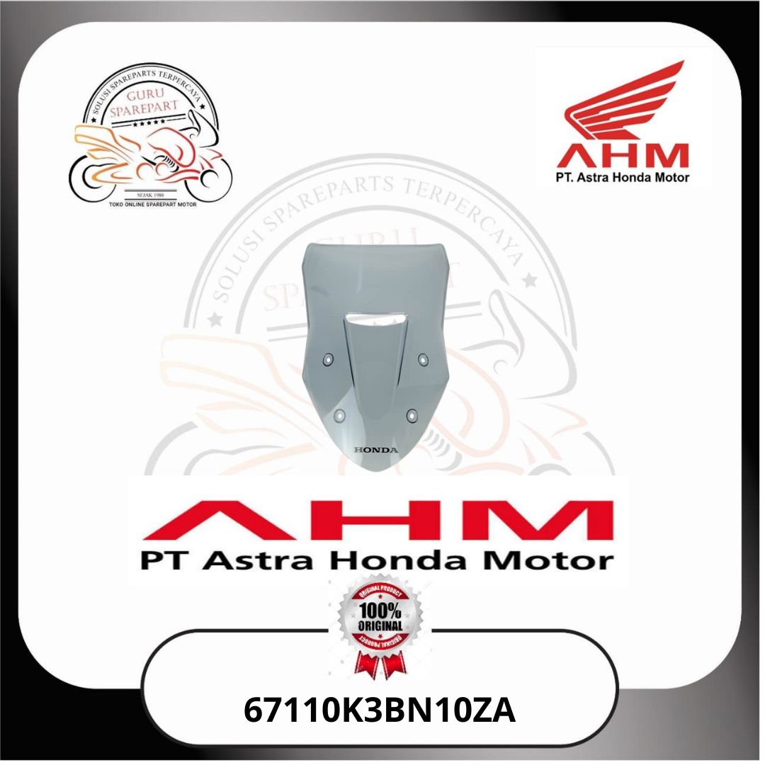 Set Illust Wind Screen Type 1 Honda CB150X 67110K3BN10ZA