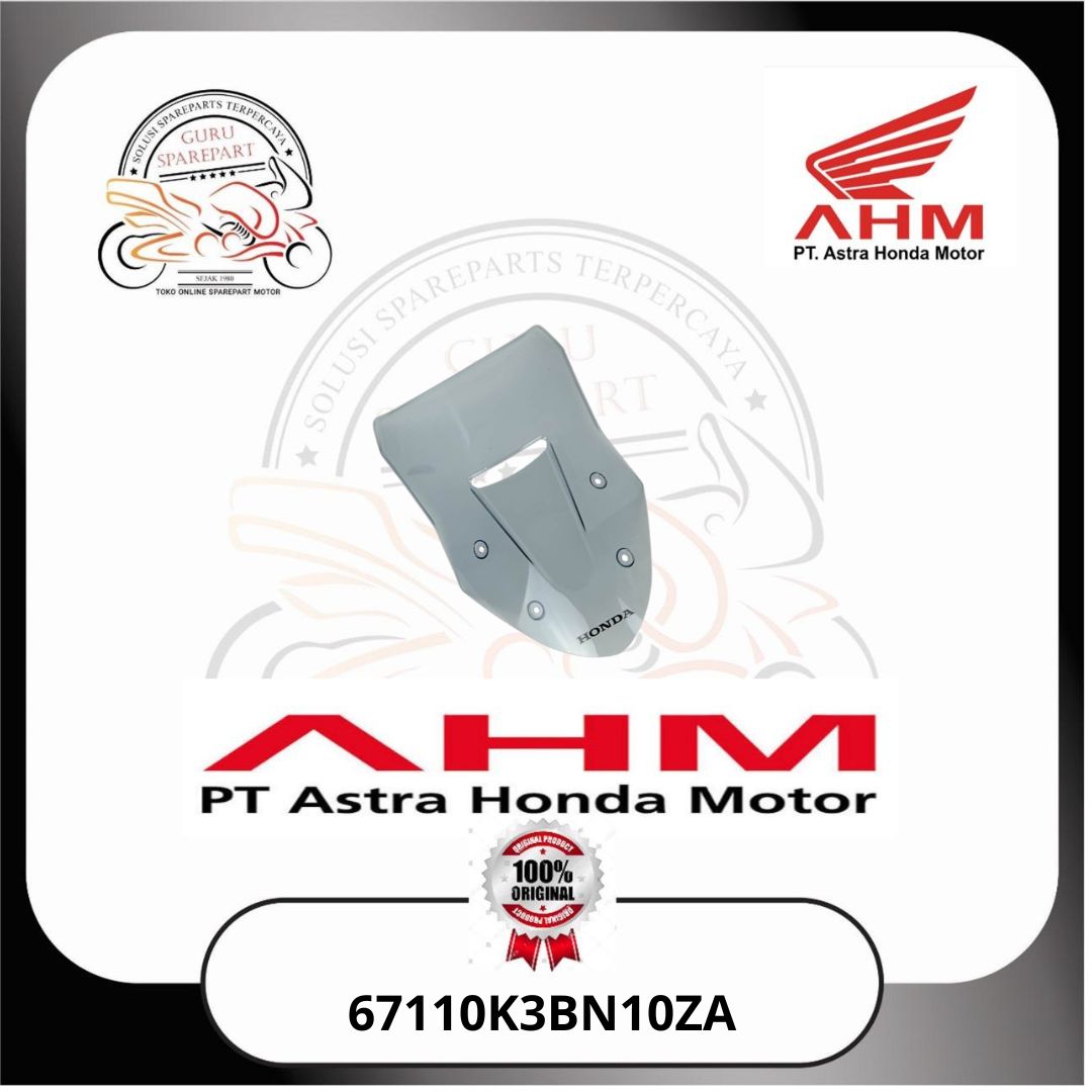 Set Illust Wind Screen Type 1 Honda CB150X 67110K3BN10ZA