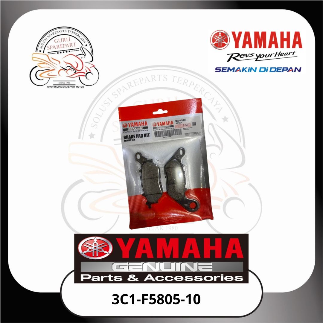 Yamaha Kampas Rem Depan Dispad Jupiter Mx Mio Sporty Yamaha Original 3C1-F5805-10