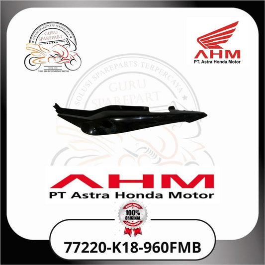 Honda Cover Body Kiri Cowl L Side Black CB 150 Verza 77220K18960FMB