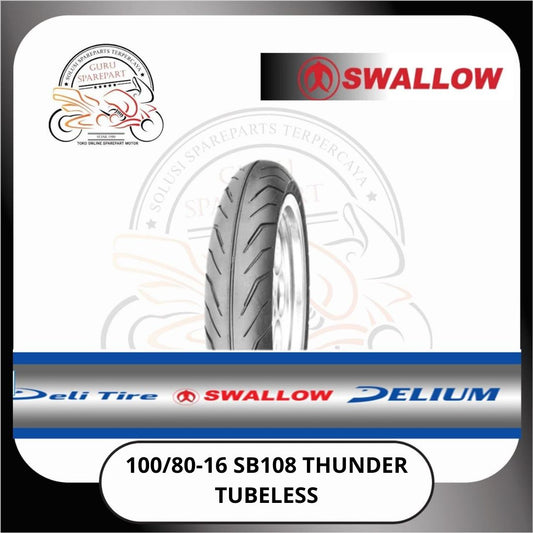 Ban Luar Swallow 100/80-16 Thunder SB-108 Tubeless