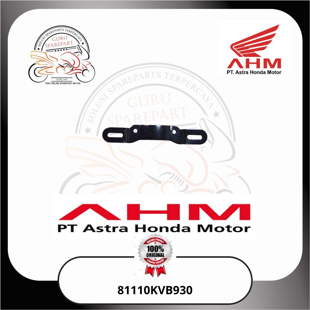 Honda Dudukan Plat No Honda Supra X 125 FI 81110KVB930