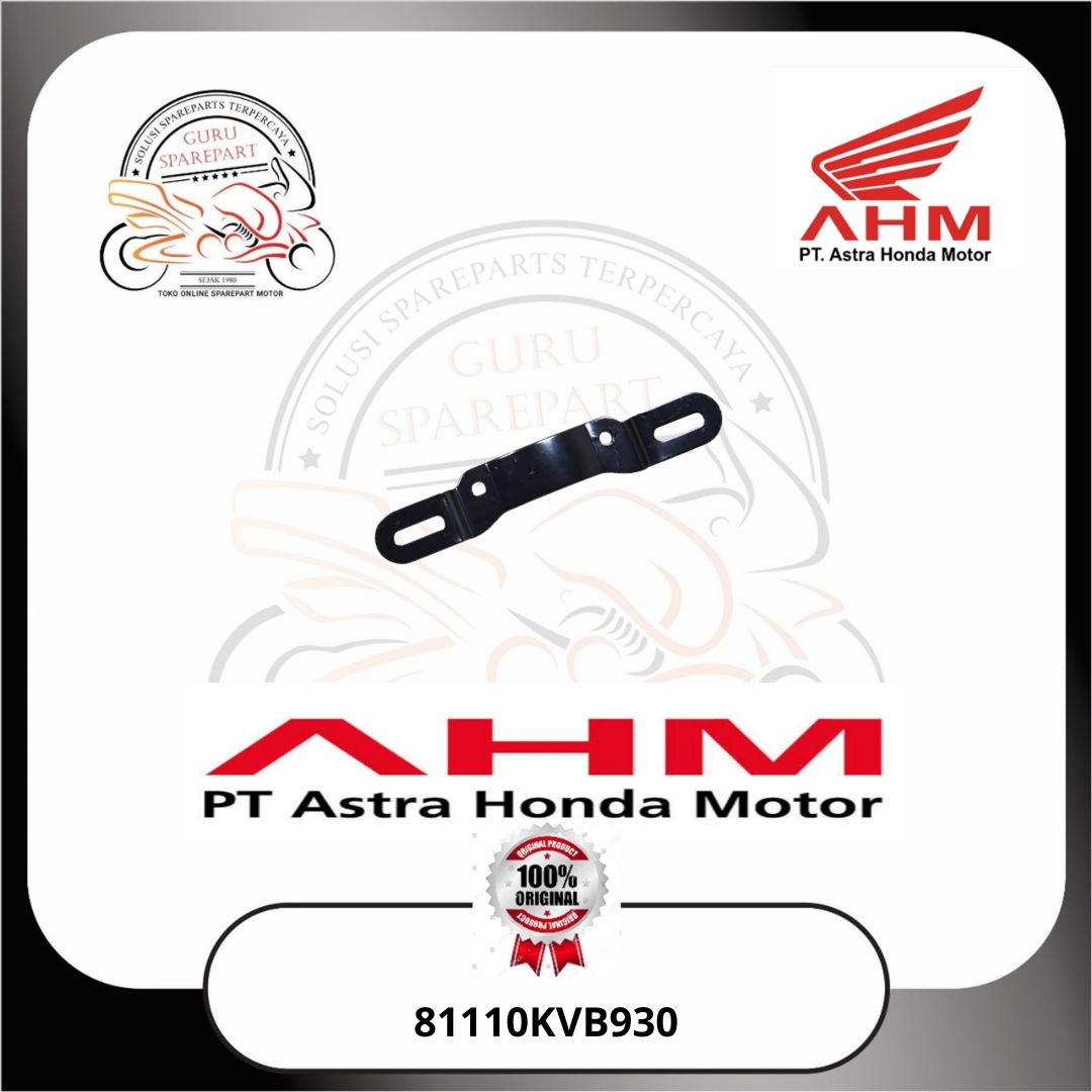 Honda Dudukan Plat No Honda Supra X 125 FI 81110KVB930