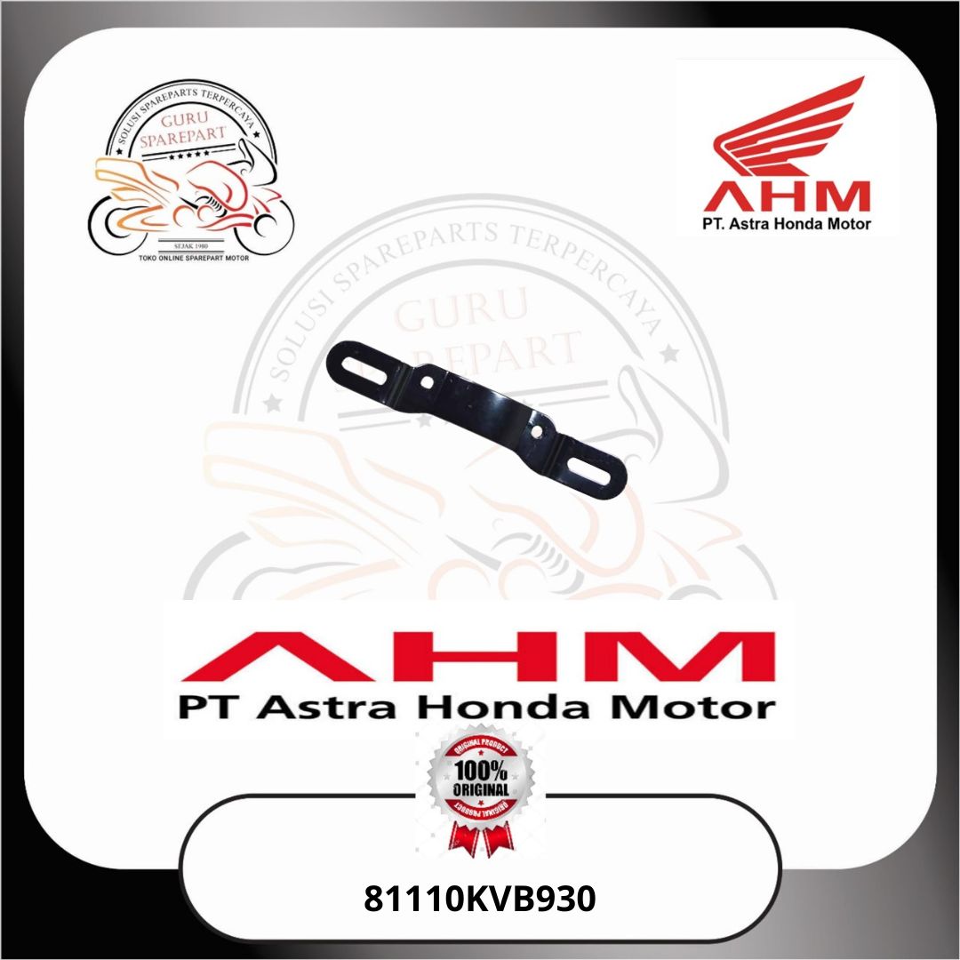 Honda Dudukan Plat No Honda Supra X 125 FI 81110KVB930