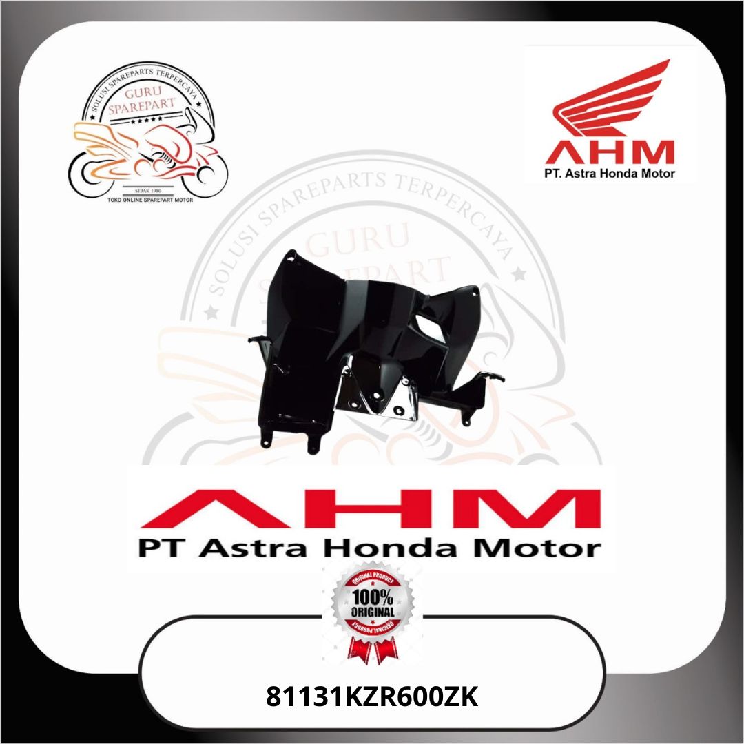 Honda Cover Inner Upper Hitam Vario 125 FI 81131KZR600ZK