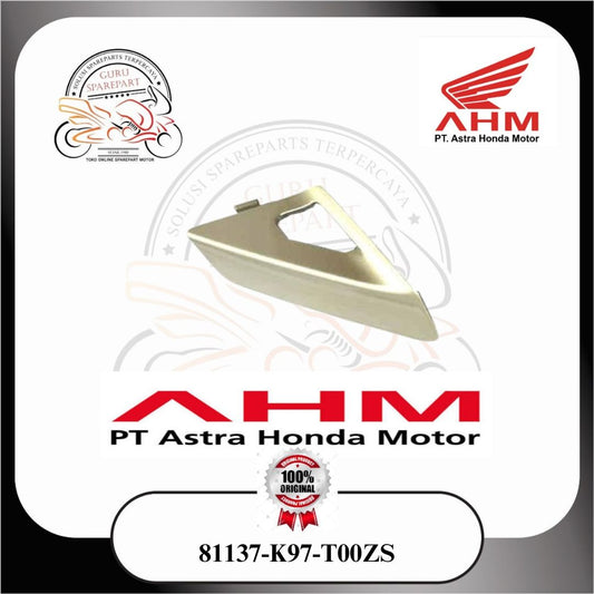 81137K97T00ZS Honda Lid Cover Emergency Key Gold Honda PCX 150 K97