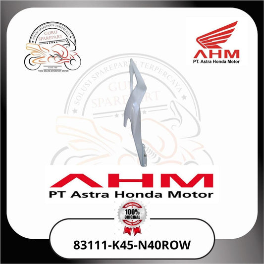 Honda Cowl Right Rear Rose White New CBR 150R v2 83111K45N40ROW