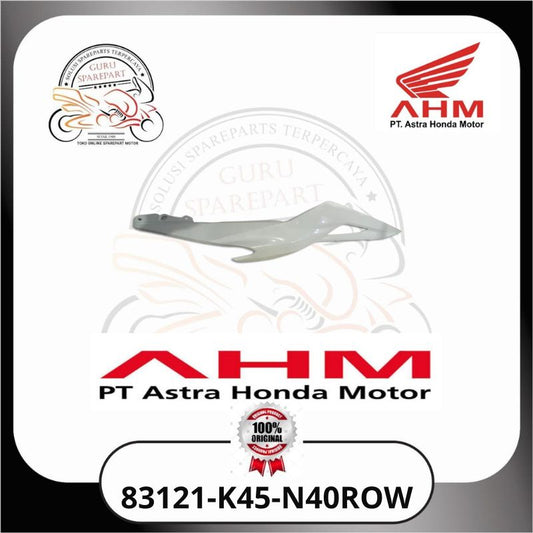 Honda Cowl Left Rear Rose White New CBR 150R v2 83121K45N40ROW
