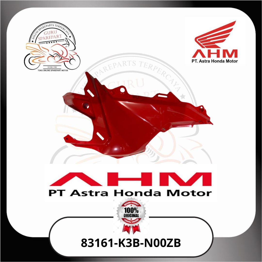 Honda Cover Tangki Kanan Merah Honda CB150X 83161K3BN00ZB