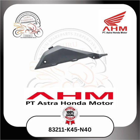 Honda Cover R Side Hitam Doff New CBR 150R 83211K45N40