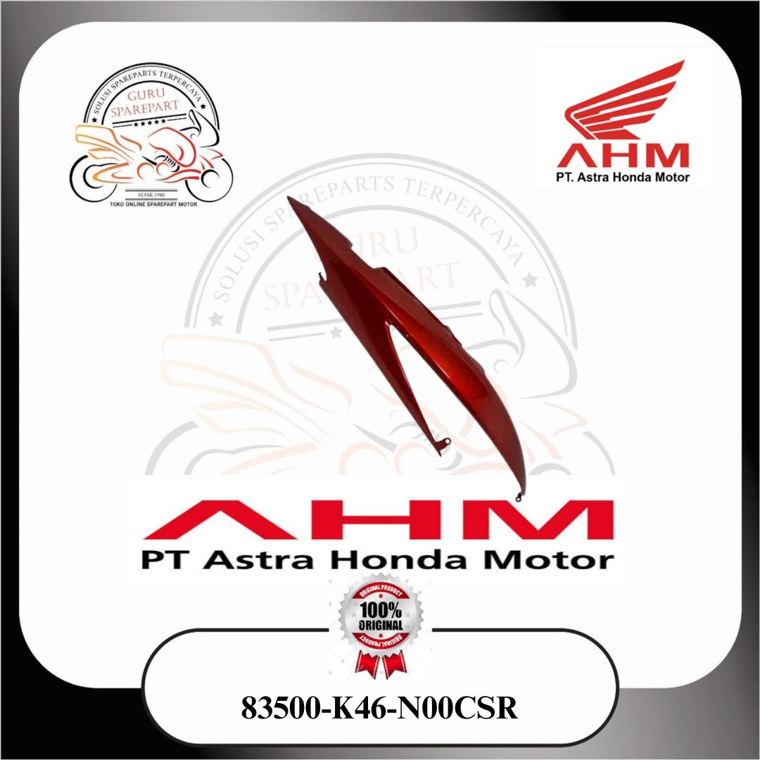 83500K46N00CSR Honda Cover Right Body Red Vario 110 FI