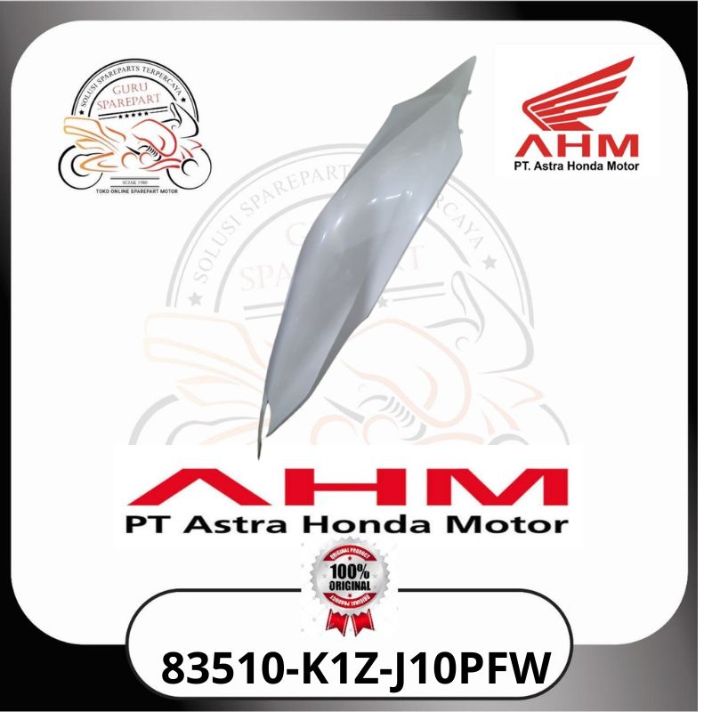 Honda Cover Body Kanan Putih Mutiara Honda PCX 160 83510K1ZJ10PFW