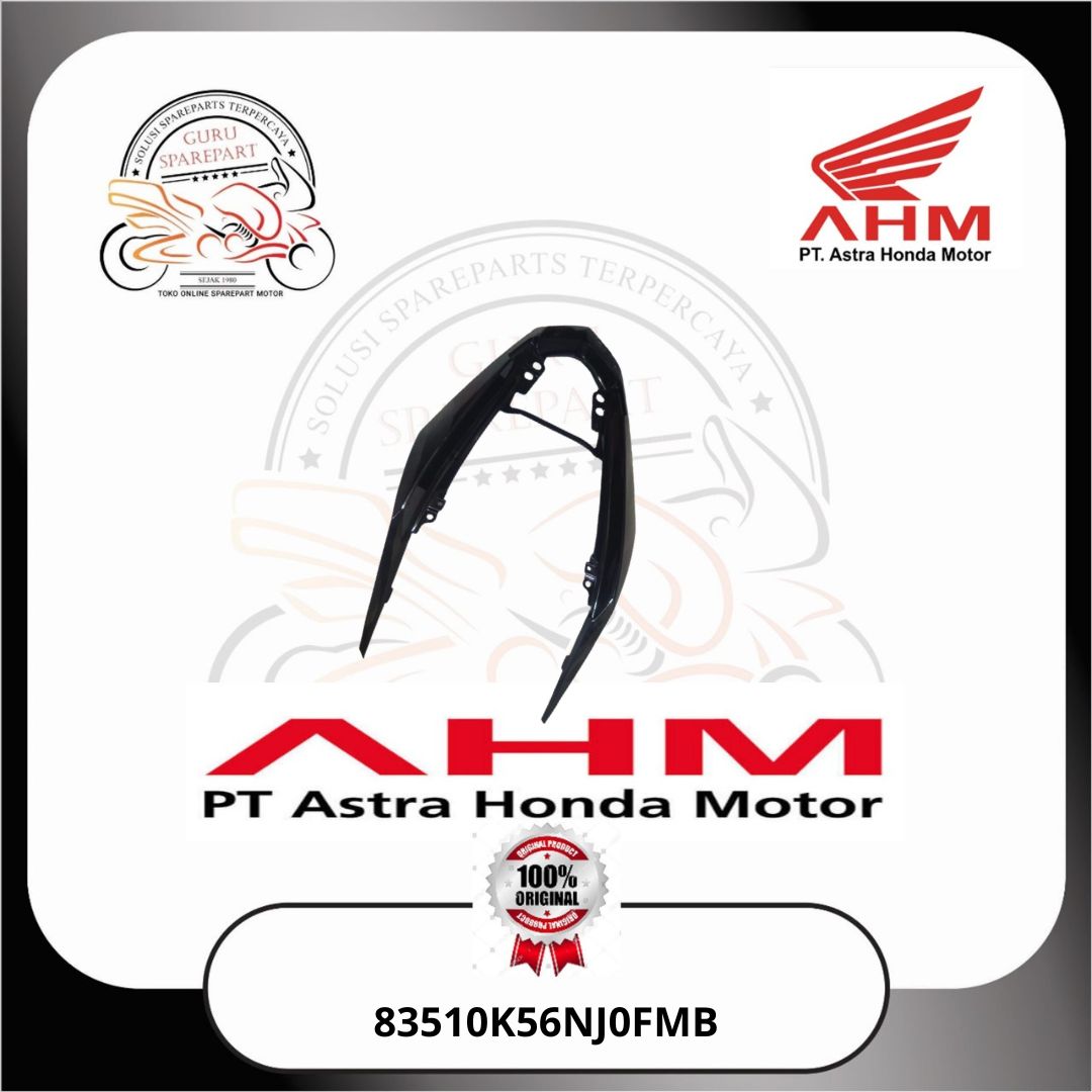 Honda Cover Tail Hitam Supra GTR Baru 83510K56NJ0FMB