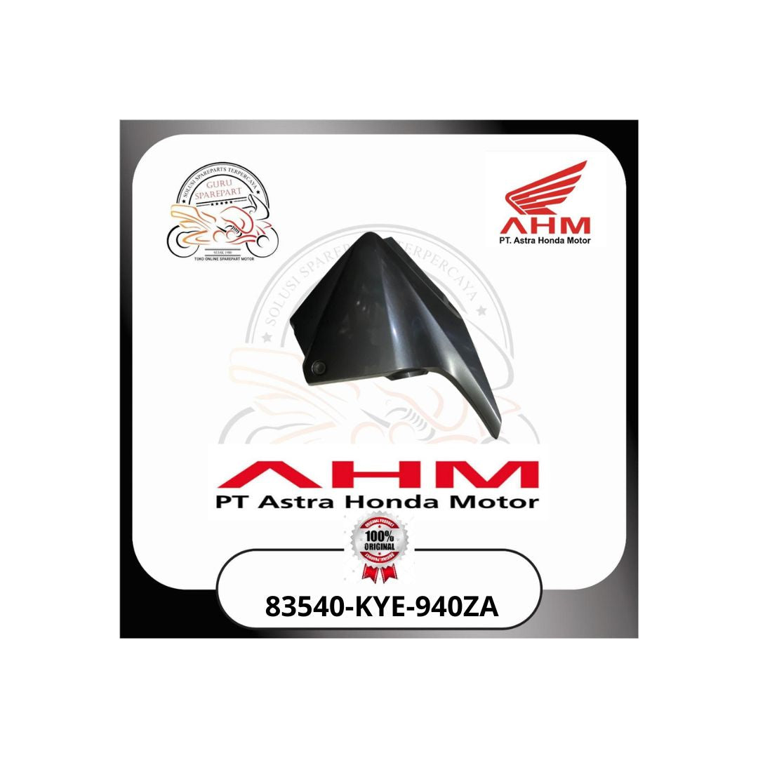 Honda Cover Body Kanan Silver Honda Mega Pro FI 83540KYE940ZA