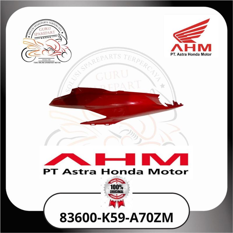 Honda Cover L Body WN Red New Vario 125 eSP K60R 83600K59A70ZM