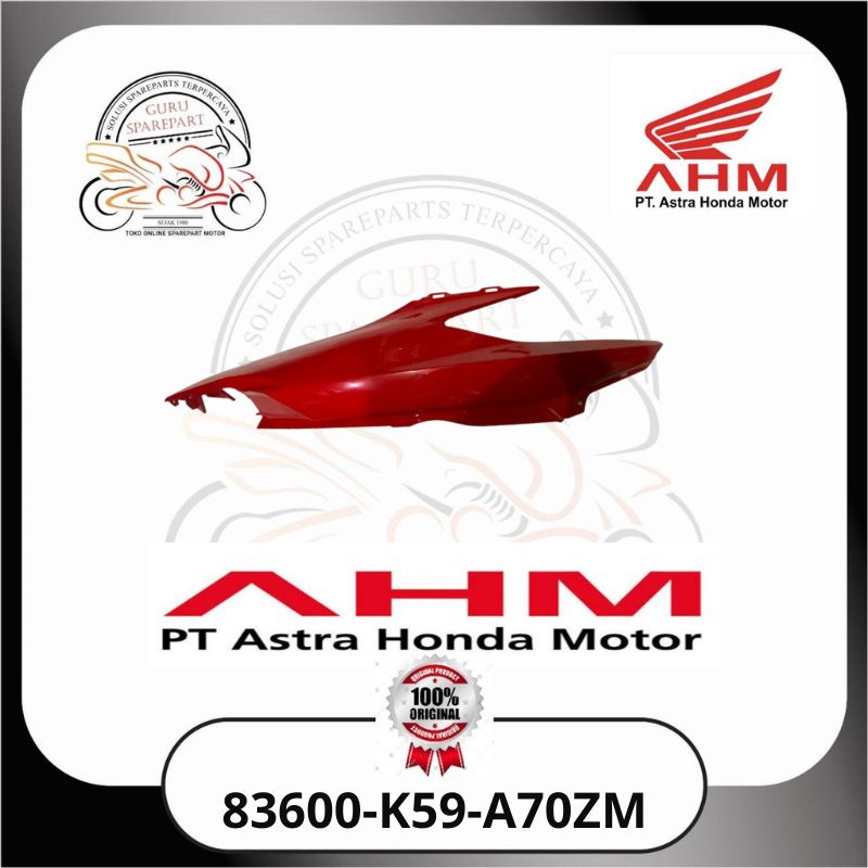 Honda Cover L Body WN Red New Vario 125 eSP K60R 83600K59A70ZM