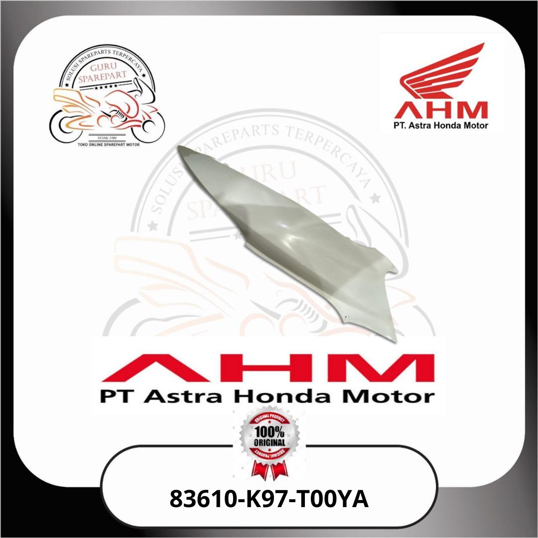 Honda Cover Body Kiri Putih PCX 150 83610K97T00YA