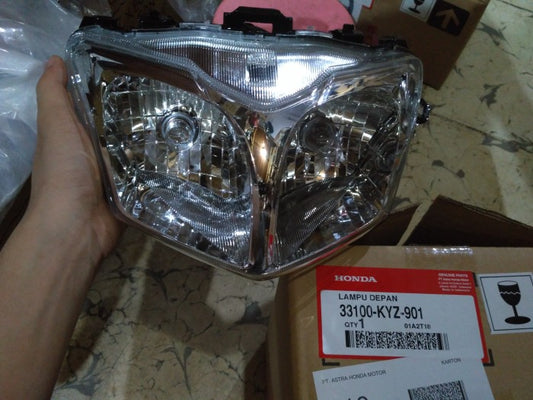 LAMPU DEPAN SUPRAX125 HELMIN HEADLAMP HEAD LIGHT LAMP 33100-KYZ-901