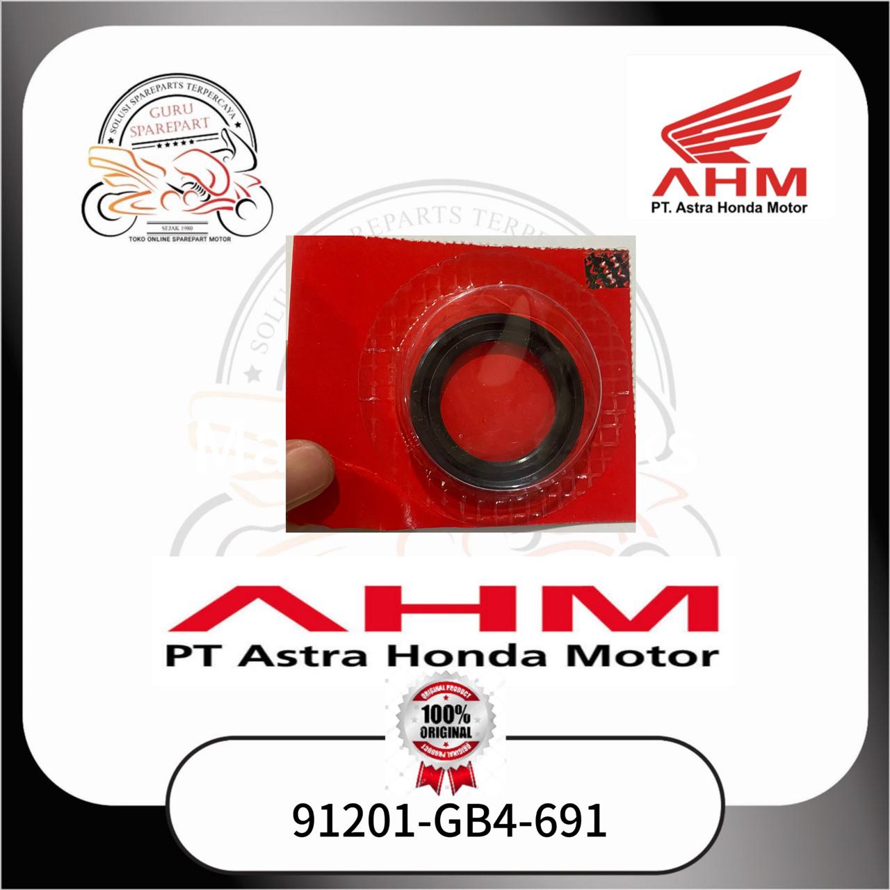 Honda Oil Seal Starter Besar 30x42X4.5 Grand Legenda Supra Supra Fit 91201GB4691