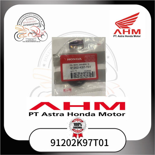 Honda Oil Seal kruk as kiri 26x45x6 18 PCX 150 K97 Hybrid 91202K97T01