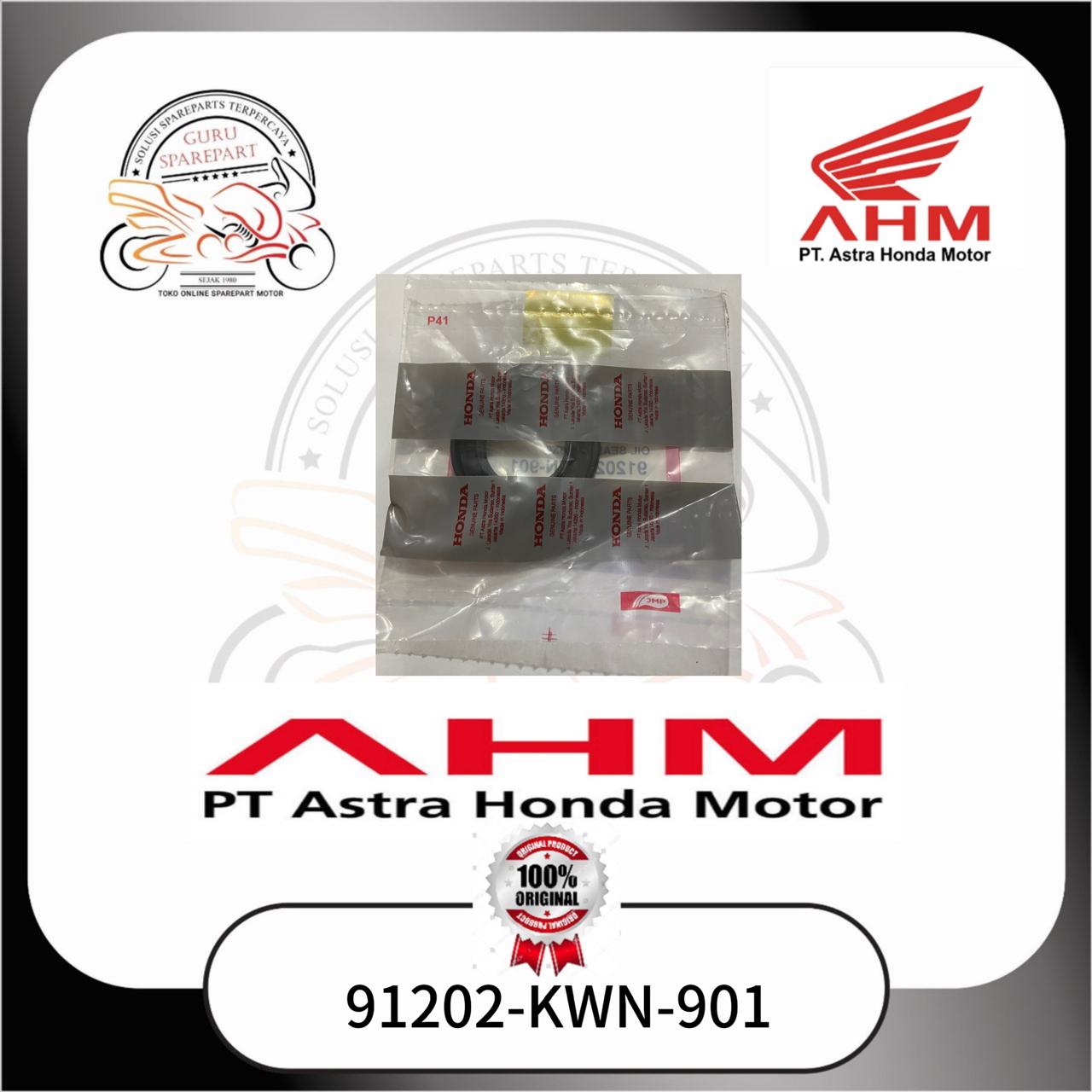 Honda Oil Seal kruk as kiri 26X45X6 Seal Crankshaft Kiri Vario 125 eSP 150  91202KWN901