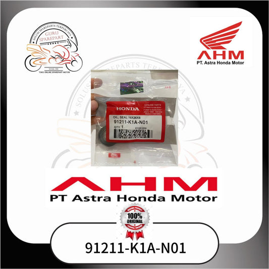 Honda Oil Seal 16X26X6 Honda Beat K1A 91211K1AN01