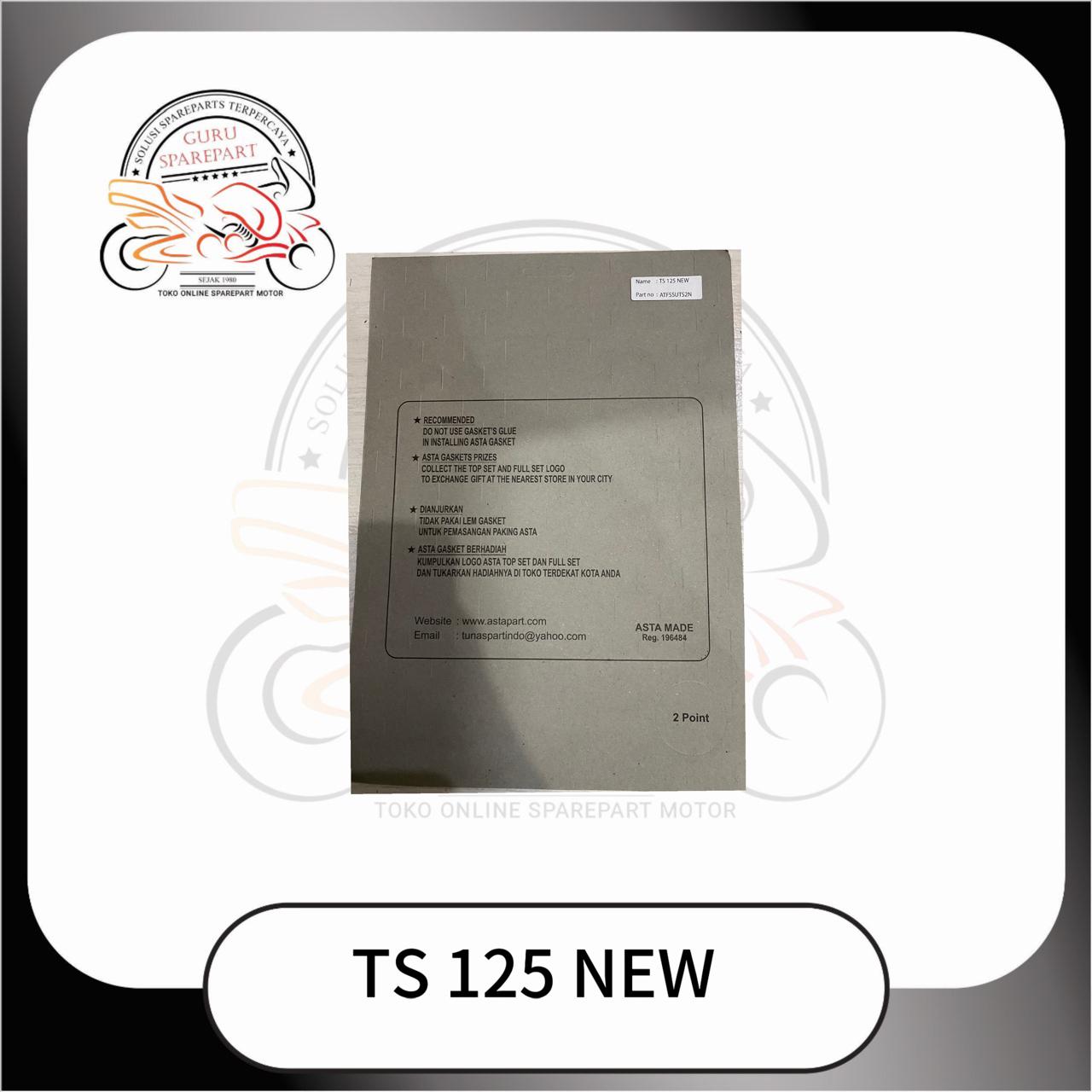 Asta Paking Complete Suzuki TS 125 New Full Set