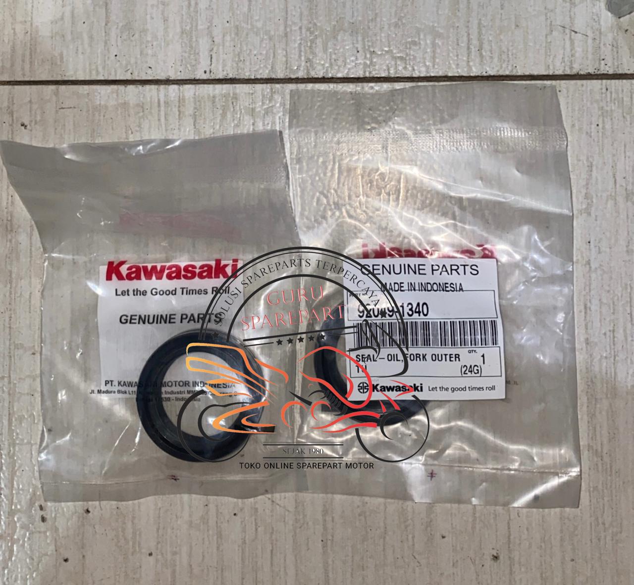 Kawasaki oil seal Shock Depan Ninja Original 92049-1340 per pcs