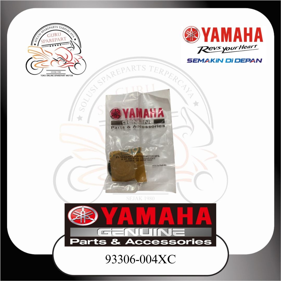 Bearing Bantalan Laher 6004 As Roda Belakang Yamaha Mio Sporty Smile J Nouvo Soul GT Jupiter Vega Scorpio Vixion 93306-004XC