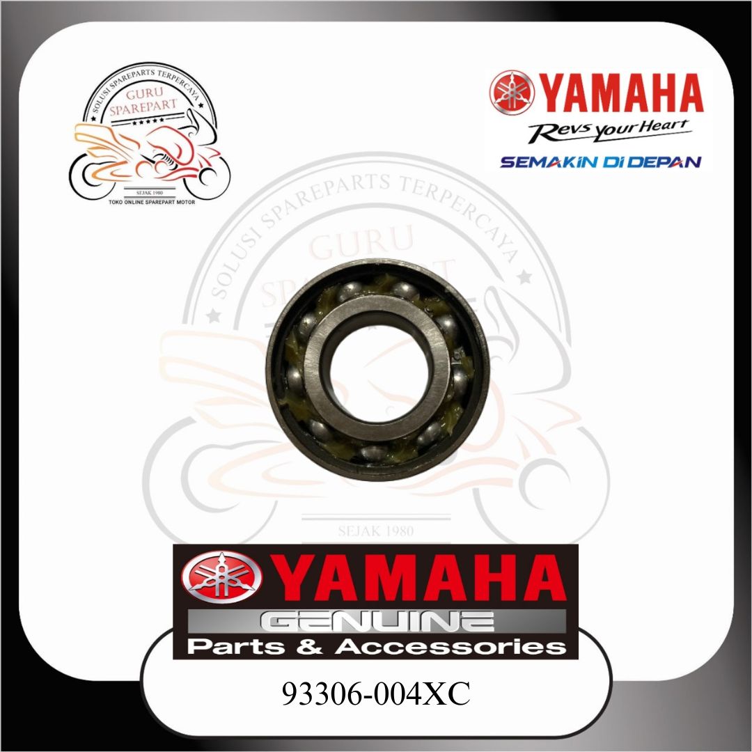 Bearing Bantalan Laher 6004 As Roda Belakang Yamaha Mio Sporty Smile J Nouvo Soul GT Jupiter Vega Scorpio Vixion 93306-004XC