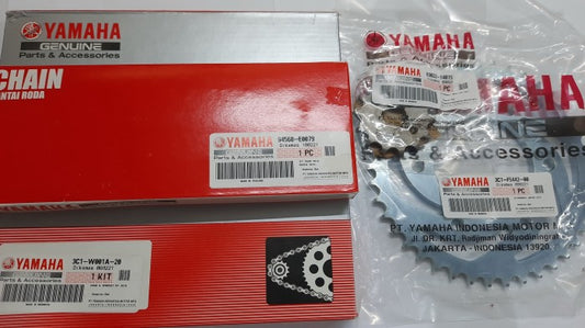 GEAR SET VIXION LAMA GIR TARIK N RANTAI 3C1-W001A-20 ORIGINAL