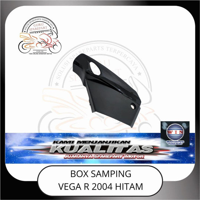 WIN Cover Body Halus Panel Depan Spakbor Yamaha Vega R 2004 5ER Hitam