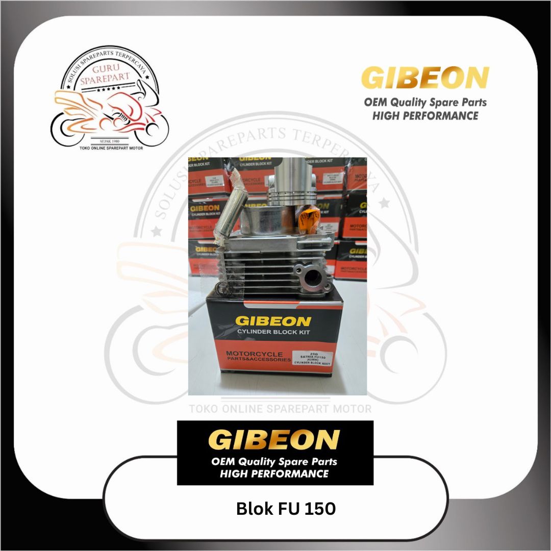 Gibeon blok Satria Fu 150 Cylinder Blok Kit Diameter 62mm OEM