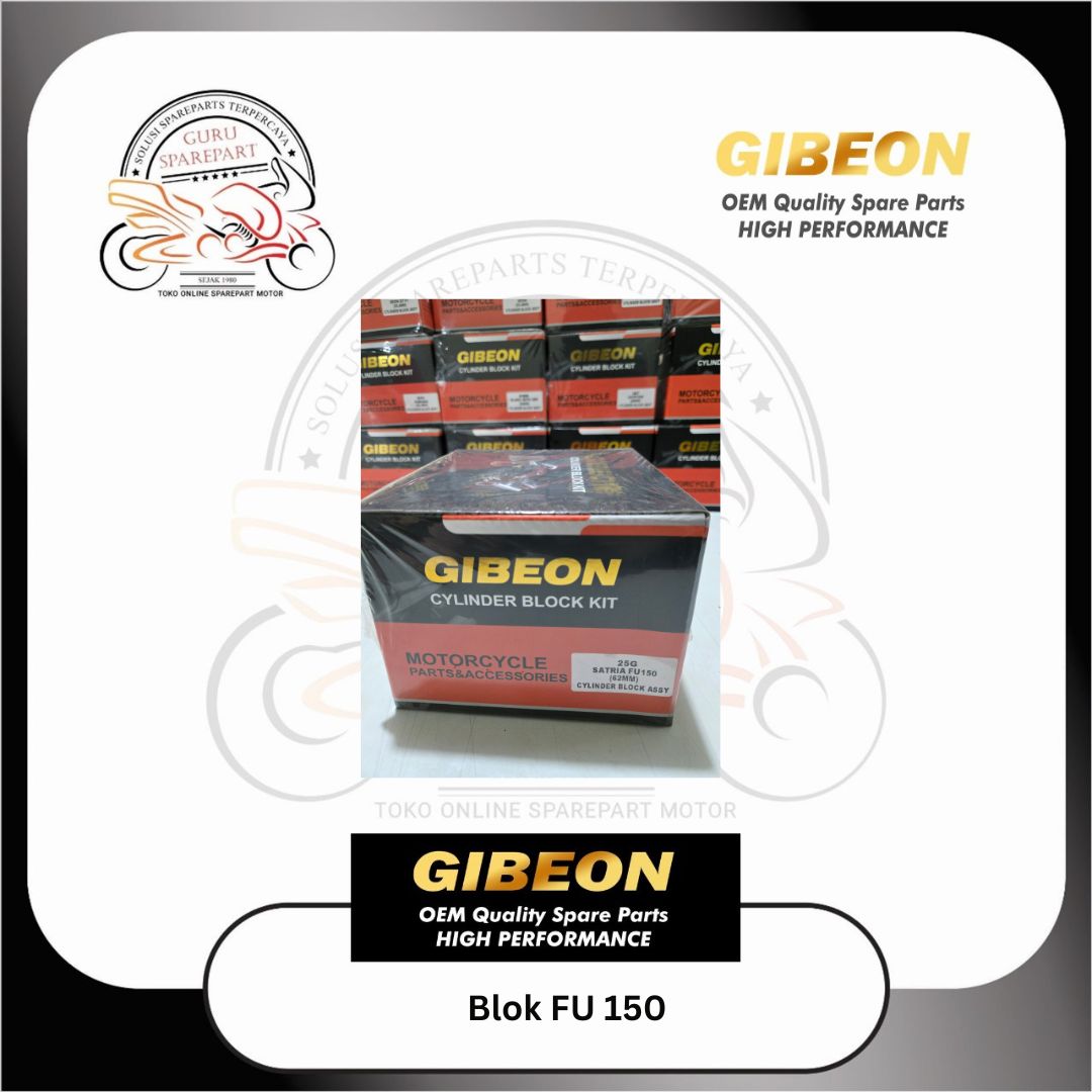 Gibeon blok Satria Fu 150 Cylinder Blok Kit Diameter 62mm OEM