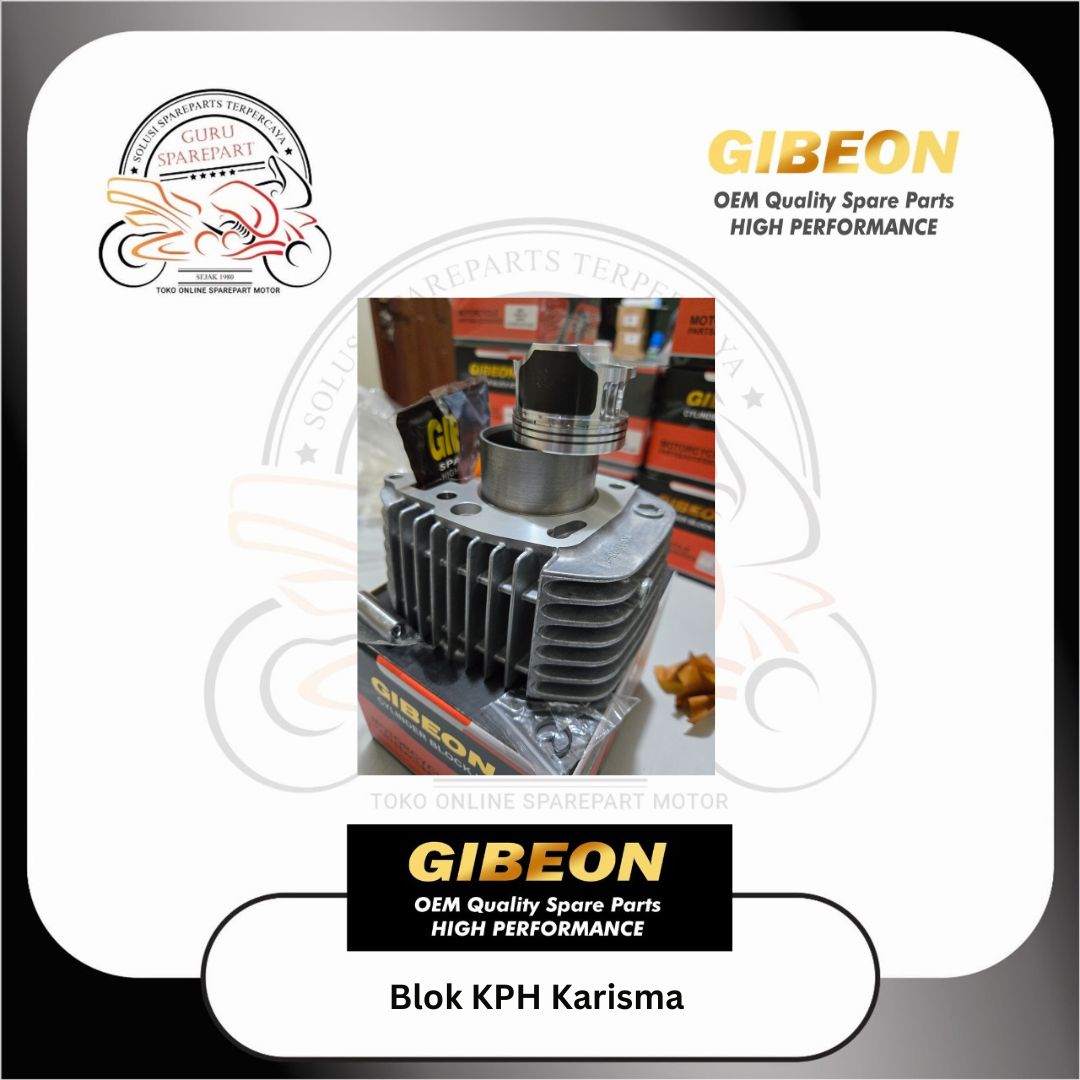 Gibeon blok Kph Karisma Supra X 125 Karbu Cylinder Blok Kit Diameter 52,4mm OEM
