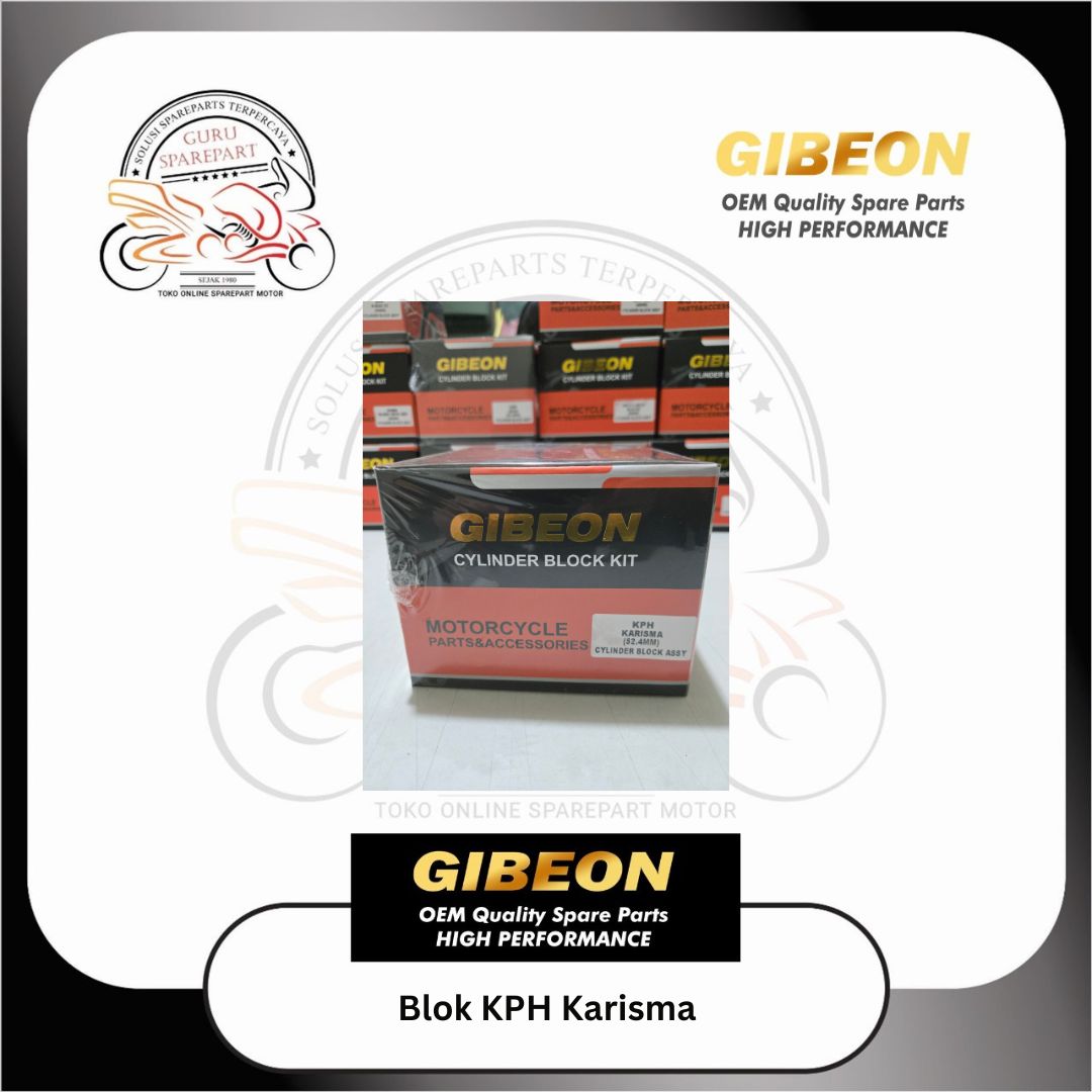 Gibeon blok Kph Karisma Supra X 125 Karbu Cylinder Blok Kit Diameter 52,4mm OEM