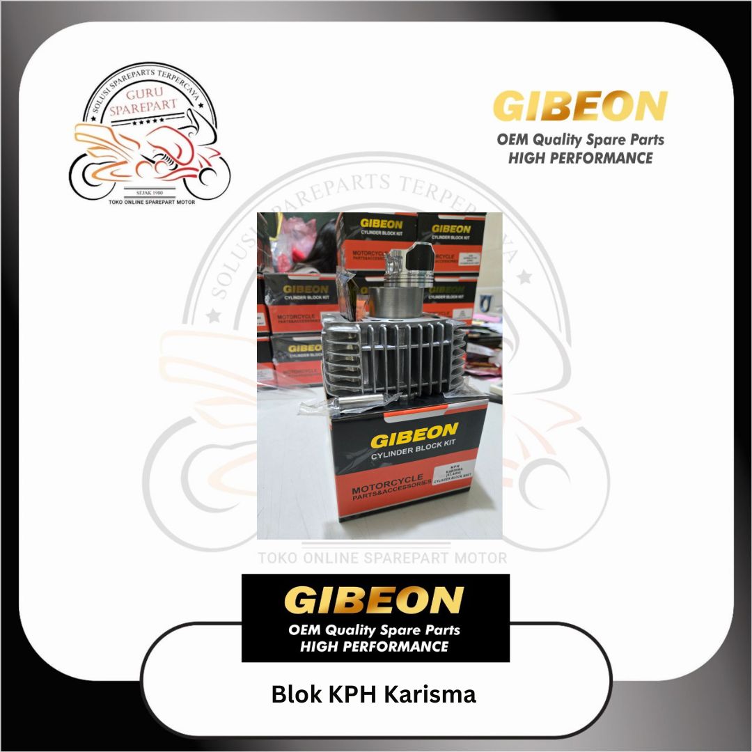Gibeon blok Kph Karisma Supra X 125 Karbu Cylinder Blok Kit Diameter 52,4mm OEM