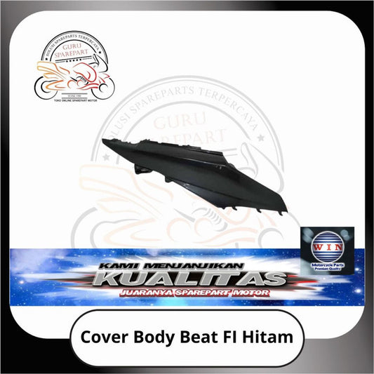 WIN Cover Body Halus Panel Depan Spakbor Honda Beat FI Hitam