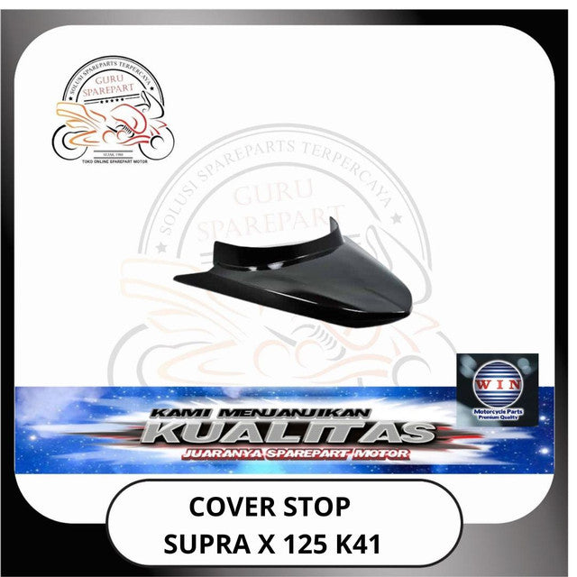 WIN Cover Body Halus Spakbor Honda Supra X 125 K41 Hitam