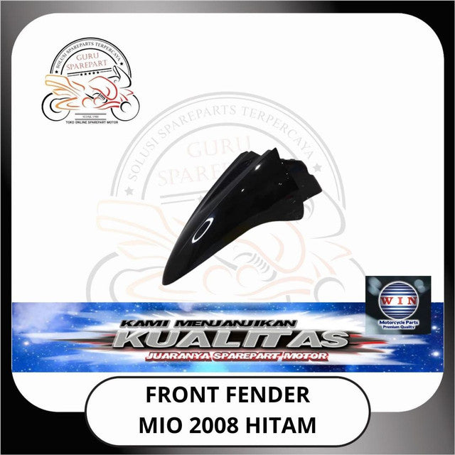 WIN Cover Body Halus Panel Depan Spakbor Yamaha Mio 2008 28D  Hitam