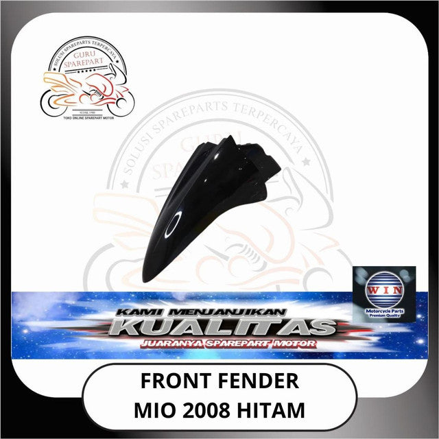 WIN Cover Body Halus Panel Depan Spakbor Yamaha Mio 2008 28D  Hitam