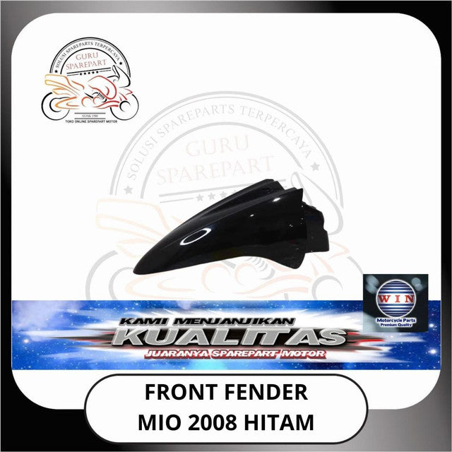 WIN Cover Body Halus Panel Depan Spakbor Yamaha Mio Lama 5TL dan Mio New 2008 28D Hitam