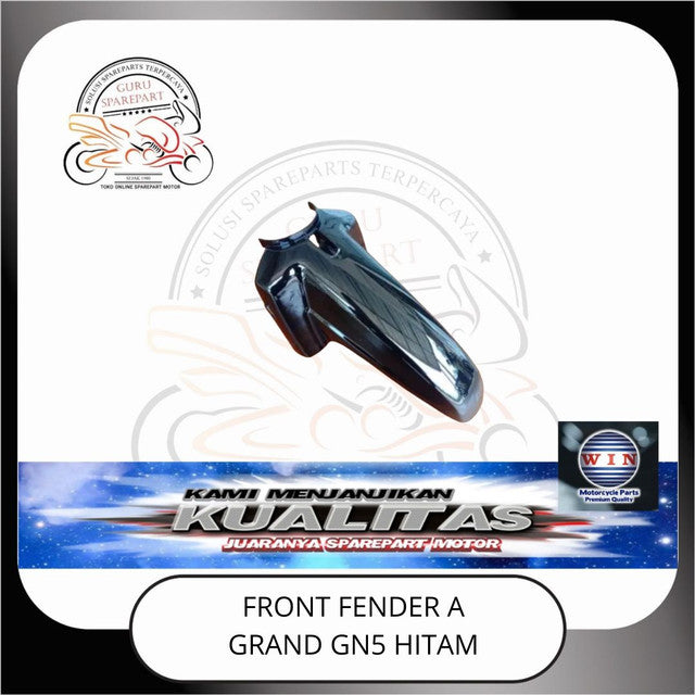 WIN Cover Body Panel Depan Spakbor Honda Grand GN5 Hitam