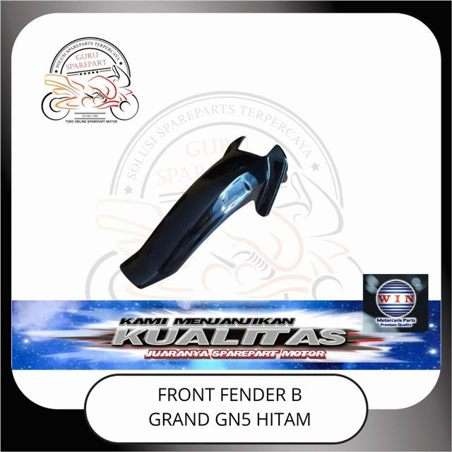 WIN Cover Body Panel Depan Spakbor Honda Grand GN5 Hitam