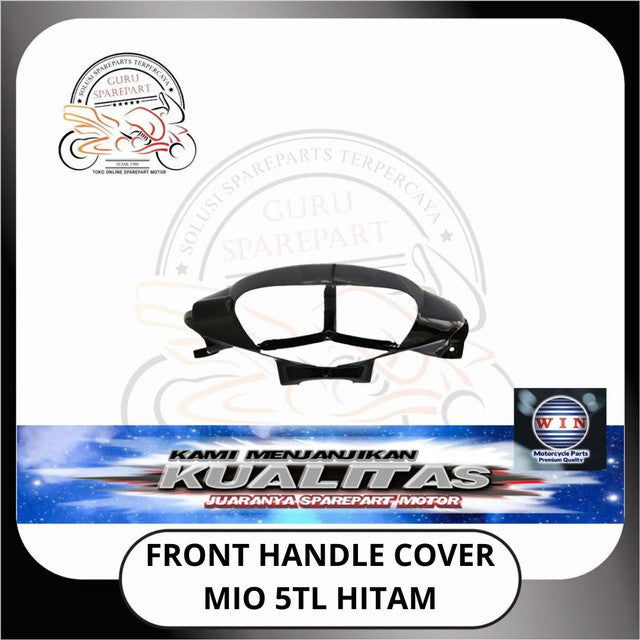 WIN Cover Body Halus Panel Depan Spakbor Yamaha Mio 5TL Hitam