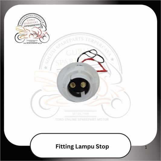 Fitting Lampu Stop  Belakang Grand Suprax Mio