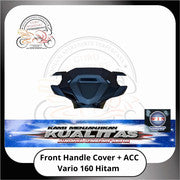 WIN Cover Body Halus Panel Depan Spakbor Honda Vario 160 Hitam